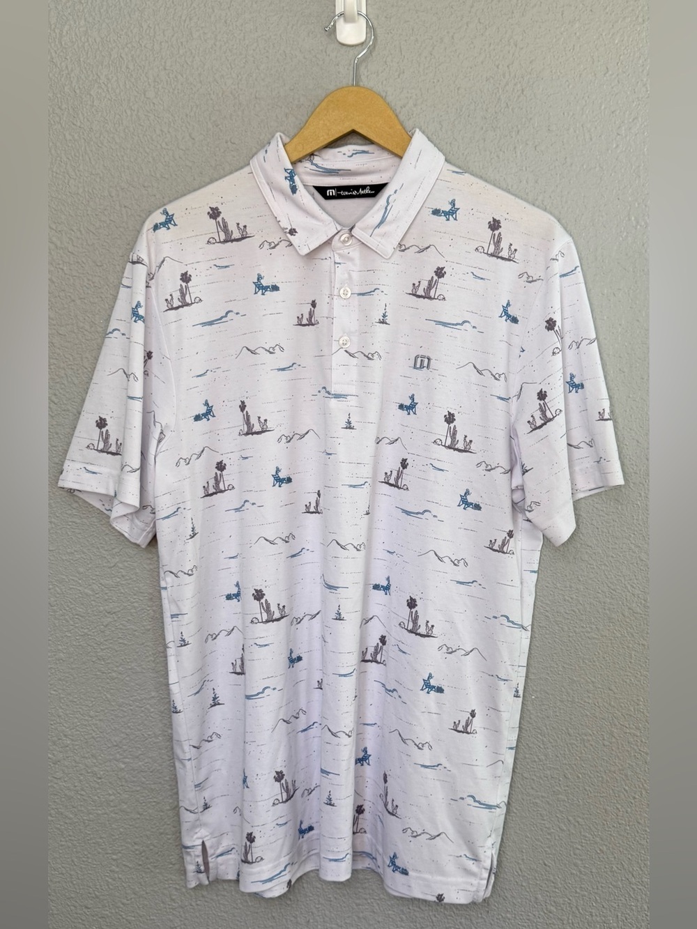 Travis Mathew | Warp Drive Performance Polo | Size Large